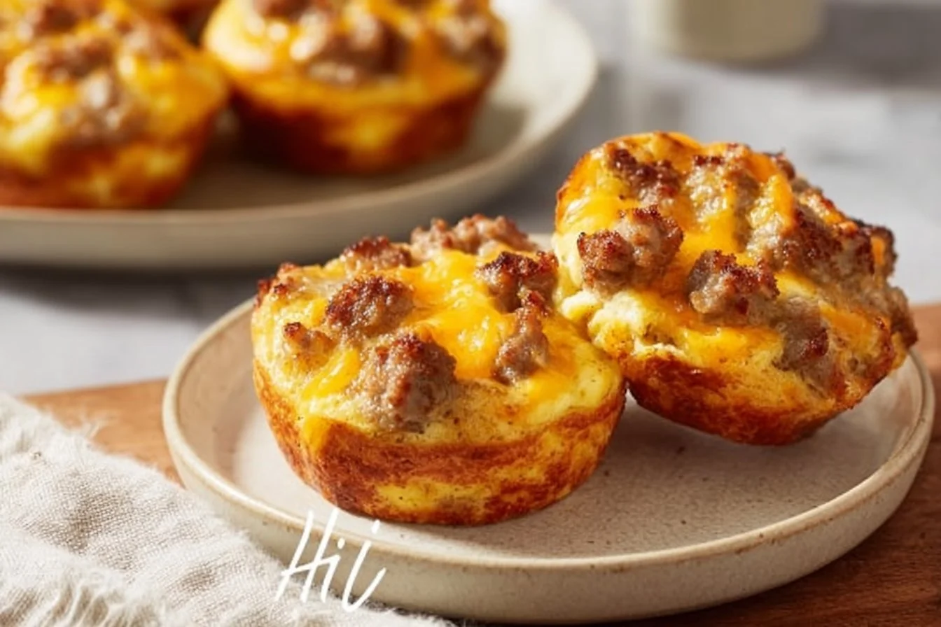 High Protein Sausage Pancake Muffins 5 High Protein Sausage Pancake Muffins