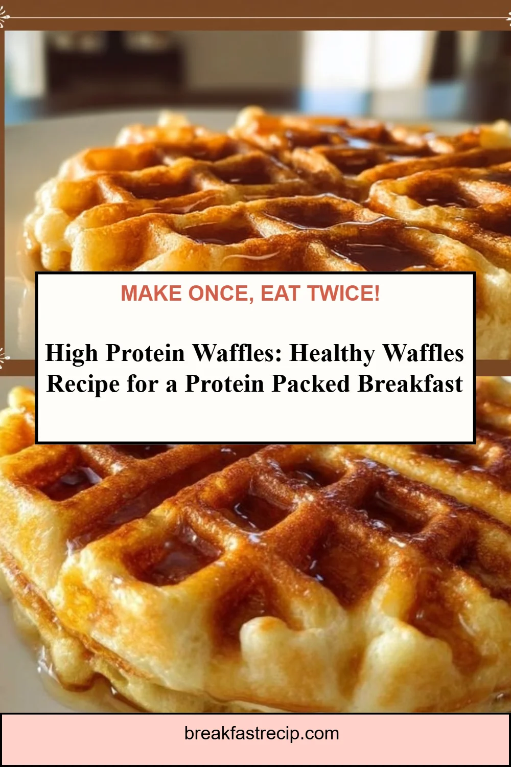High Protein Waffles