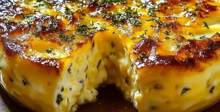 Irresistibly Easy Baked Cottage Cheese Eggs