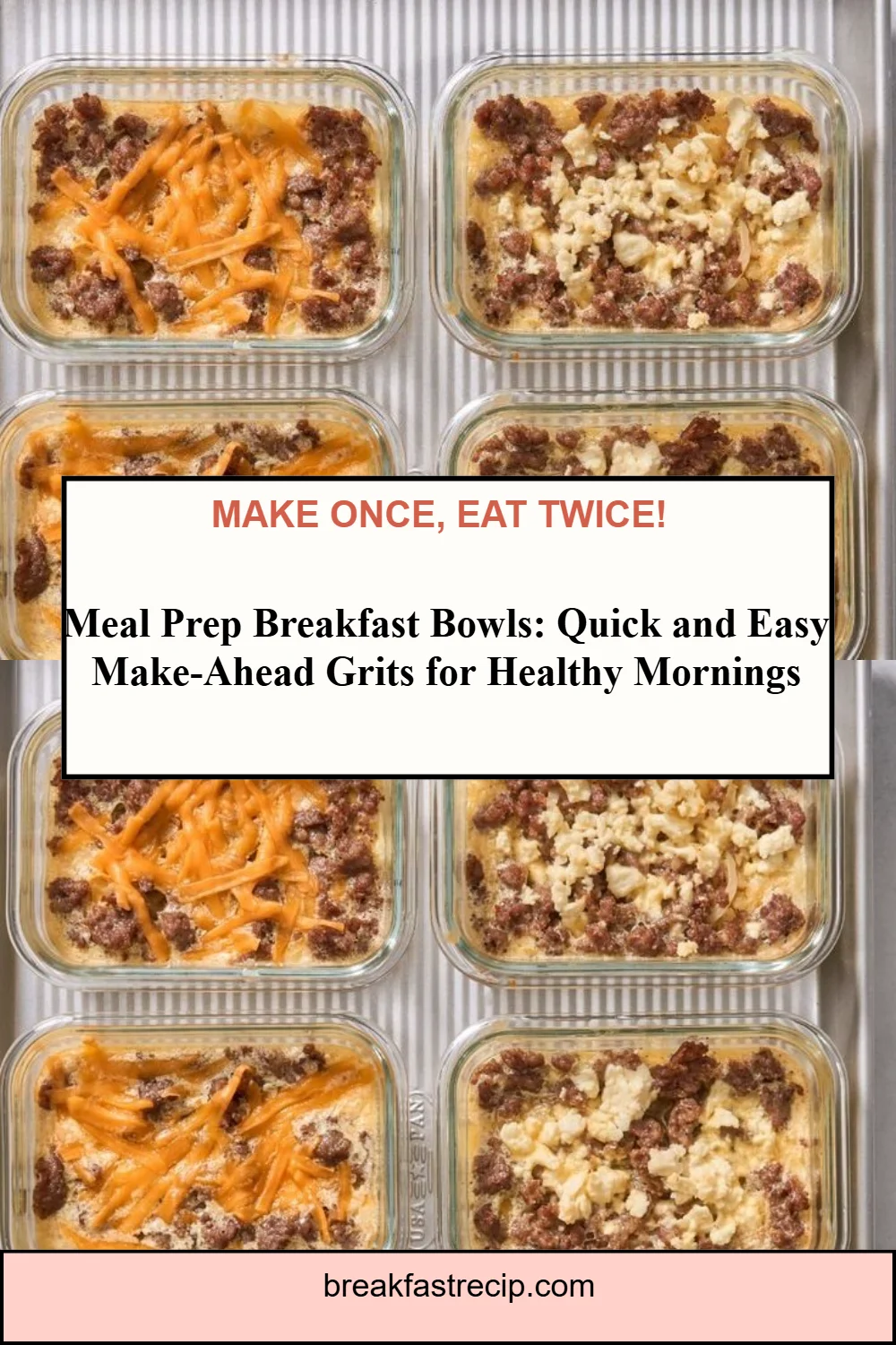 Meal Prep Breakfast Bowls