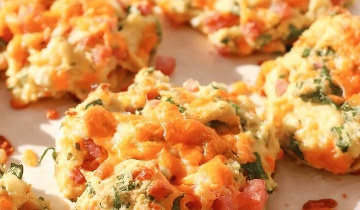 One-Bowl Ham & Cheese Protein Breakfast Biscuits 6 One-Bowl Ham & Cheese Protein Breakfast Biscuits