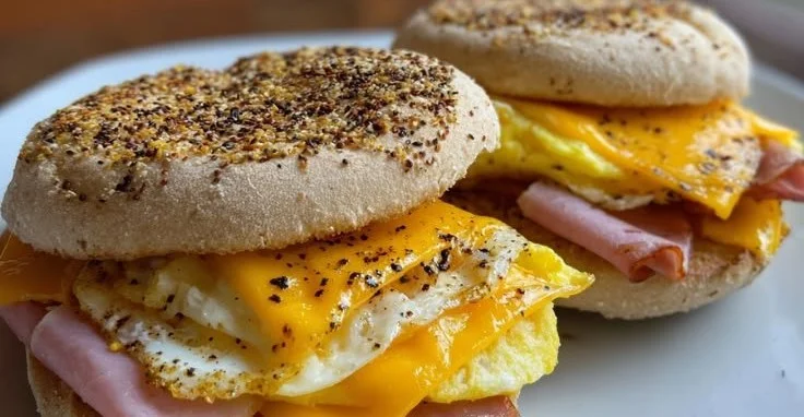 Protein Breakfast Sandwiches