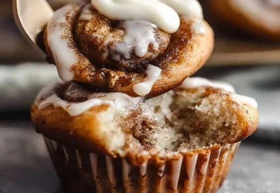 Protein-Packed Cinnamon Roll Muffins