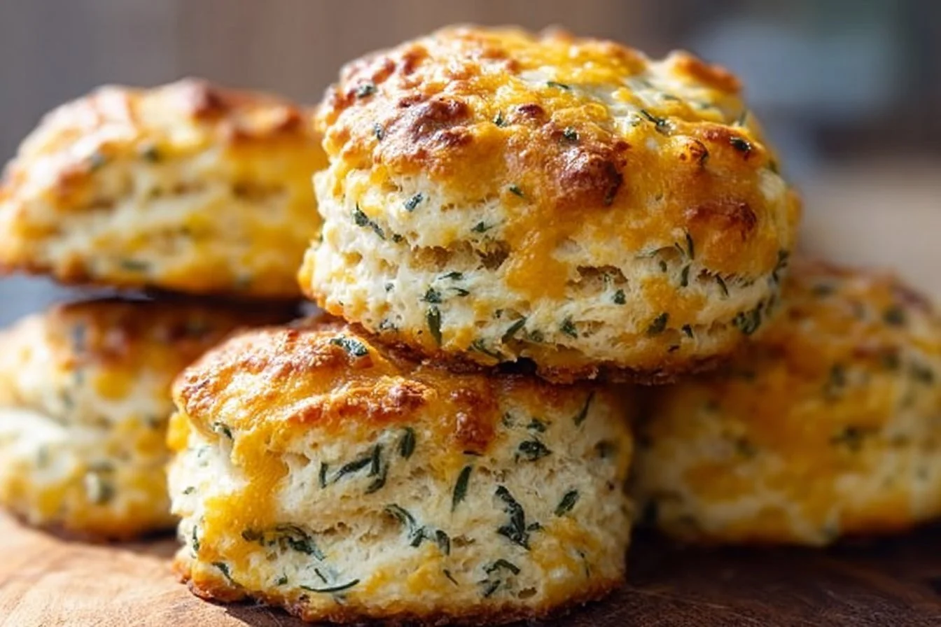 Savory protein egg biscuits on a plate, healthy and nutritious snack