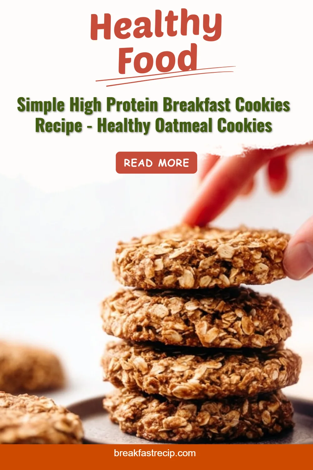 Simple Oatmeal Protein Cookies