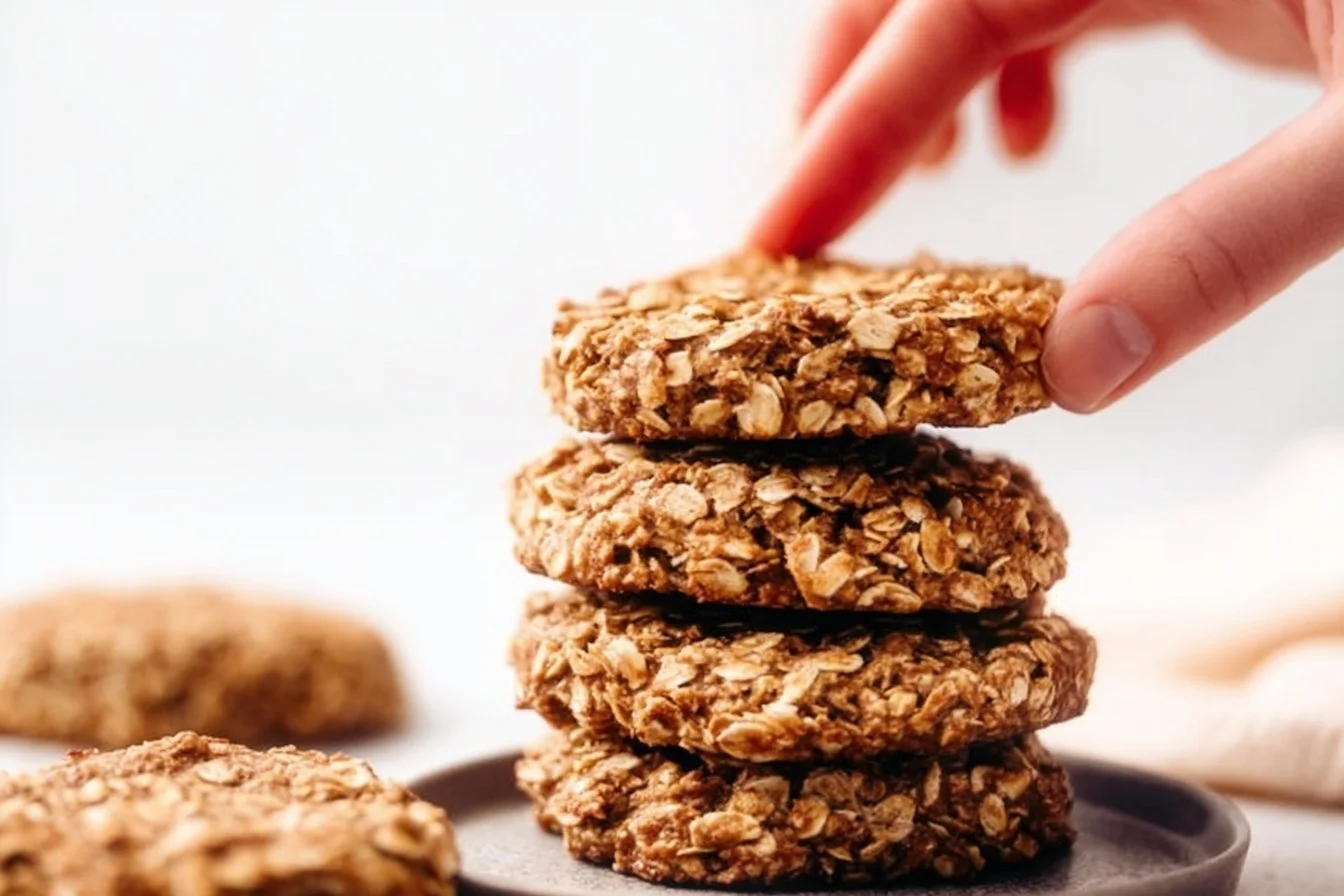 Simple Oatmeal Protein Cookies
