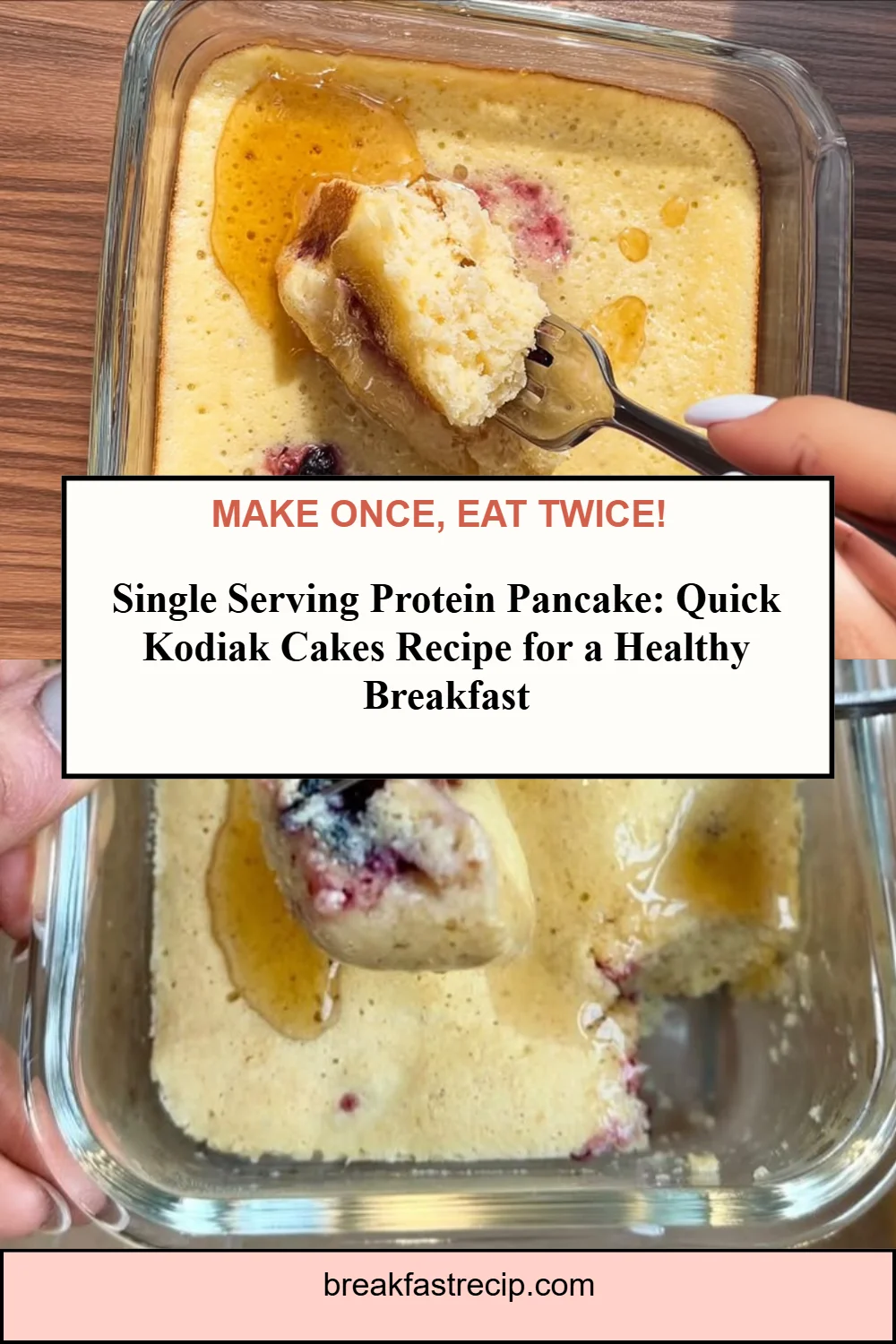 Single Serving Protein Pancake
