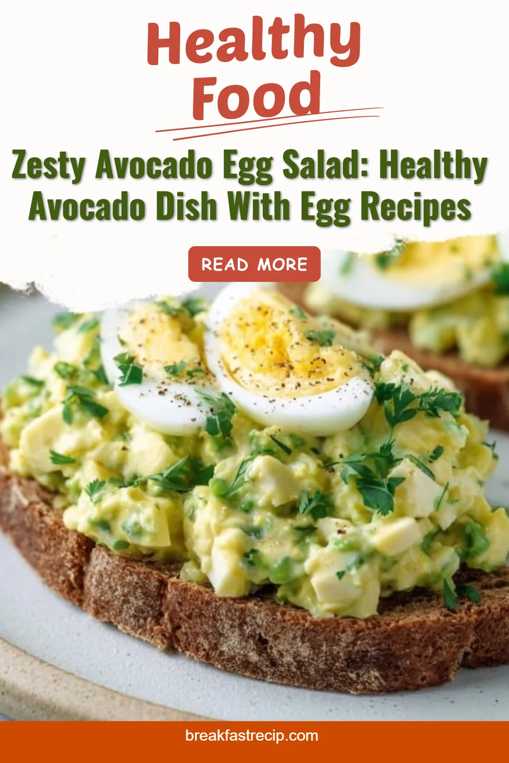 Zesty Avocado Egg Salad