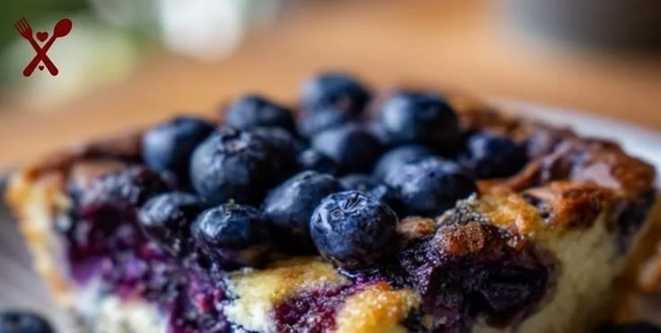 High Protein Blueberry Cottage Cheese Breakfast Bake
