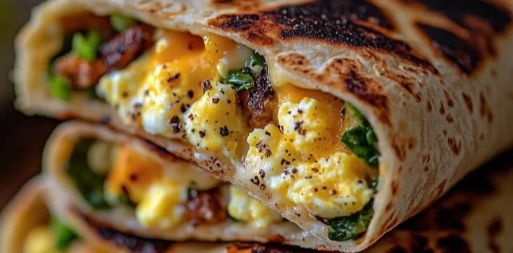 High Protein Breakfast Burrito Meal Prep 5 High Protein Breakfast Burrito Meal Prep