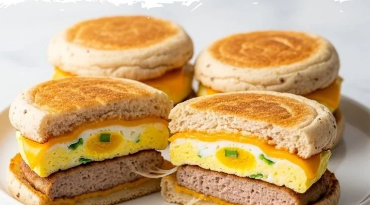 High-Protein Breakfast Sandwiches