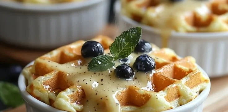 High-Protein Greek Yogurt Waffles